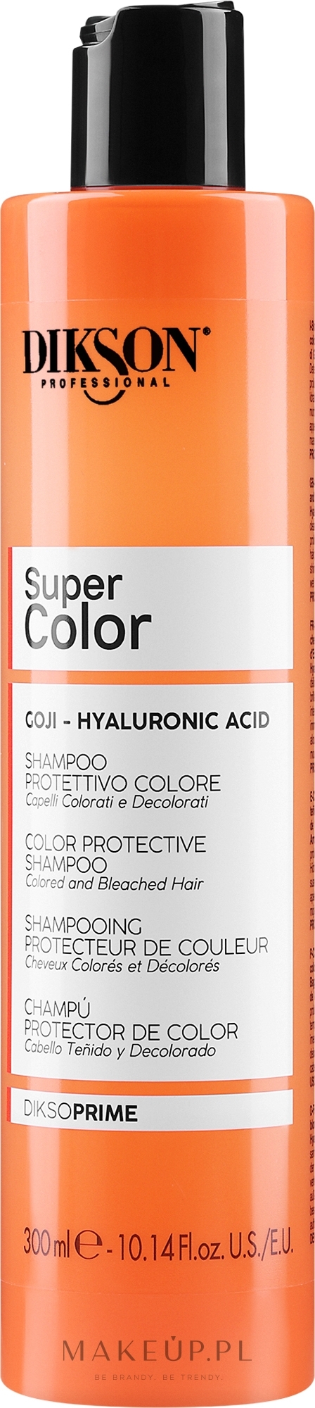 Szampon do włosów farbowanych z kwasem hialuronowym - Dikson Super Color Shampoo — Zdjęcie 300 ml