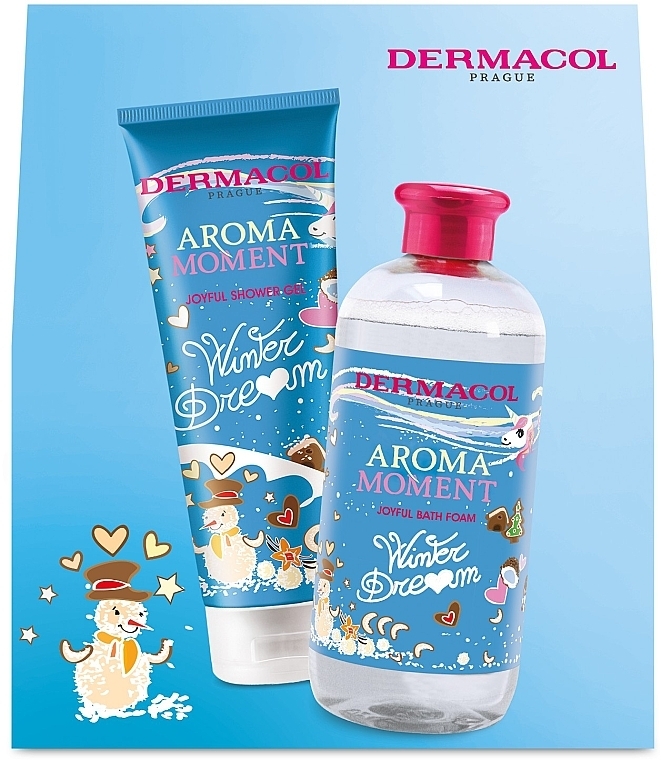 	Zestaw dla mężczyzn - Dermacol Aroma Ritual Winter Dream (s/g/250ml + bath/foam/500ml) — Zdjęcie N1