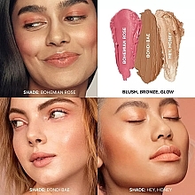 Zestaw - Nudestix Mini Roses & Honey Blush Kit (blush/3x1.8g) — Zdjęcie N6