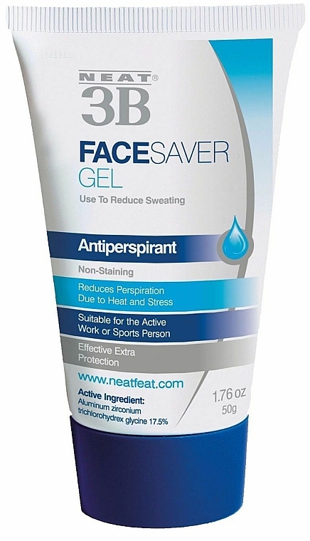 Antyperspirant-żel do twarzy - Neat 3B Face Saver Gel Antiperspirant  — Zdjęcie N1