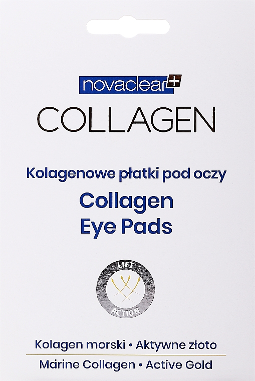 Kolagenowe płatki pod oczy - Novaclear Collagen Eye Pads — фото N1