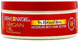 Kup Nawilżający olejek do włosów - Creme Of Nature Argan Oil Moisture-Rich Hair Butter