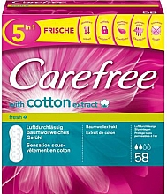 Kup Wkładki higieniczne, 58 szt. - Carefree Cotton Fresh