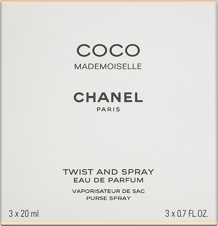 Chanel Coco Mademoiselle - Woda perfumowana (purse spray + dwa wymienne wkłady)