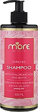 Szampon do włosów z kwasem hialuronowym i biotyną - More Beauty Shampoo With Hyaluronic Acid And Biotin — Zdjęcie N1