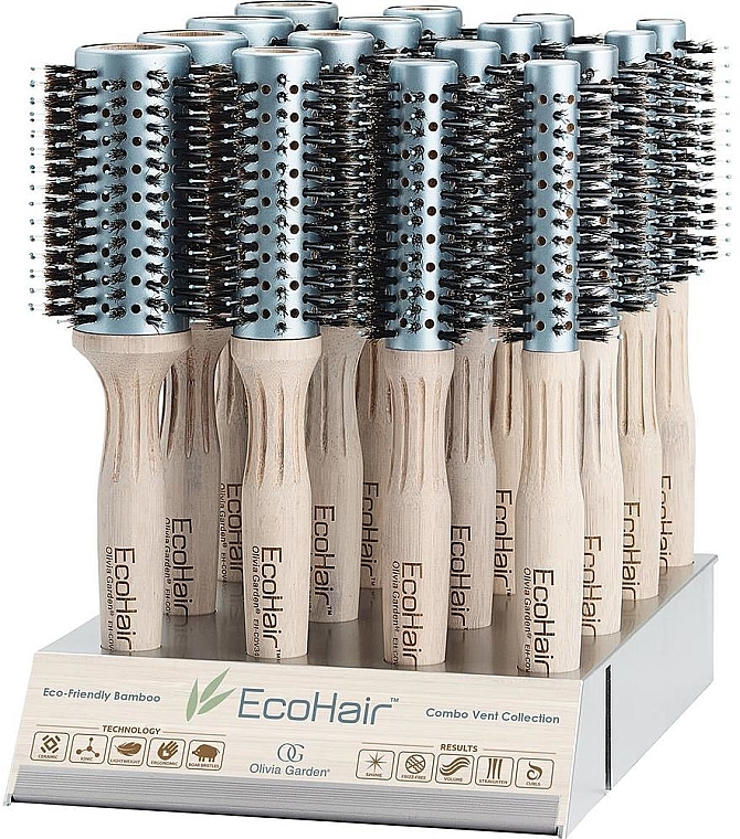 Zestaw - Olivia Garden Ecohair Combo Display — Zdjęcie N1