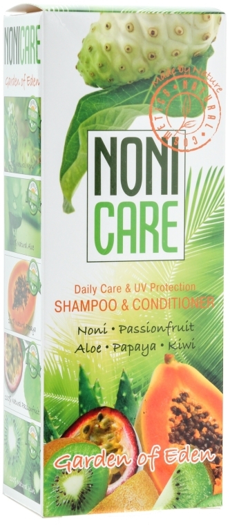 Nawilżający szampon-odżywka do włosów z ochroną UV - Nonicare Garden Of Eden Shampoo & Conditioner — Zdjęcie N3