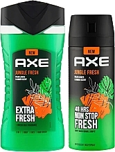 Zestaw - Axe Jungle Fresh Gift Ready (deo/150ml + sh/gel/250ml) — Zdjęcie N2