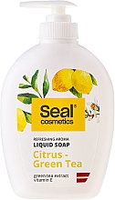 Kup PRZECENA! Mydło w płynie Cytryna i zielona herbata - Seal Cosmetics Citrus Green Tea Liquid Soap *