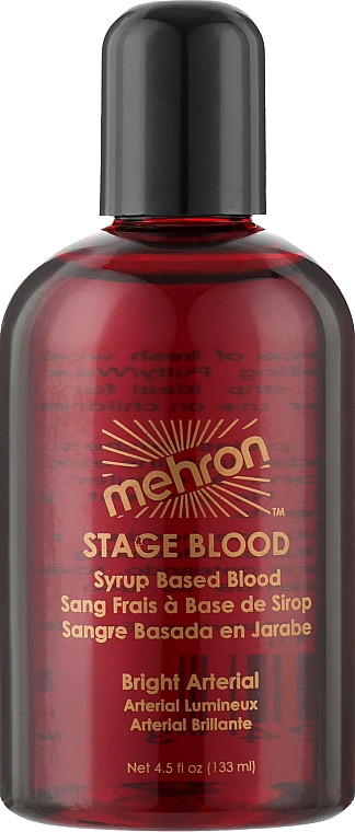 Sztuczna krew tętnicza - Mehron Stage Blood Bright Arterial — Zdjęcie N1