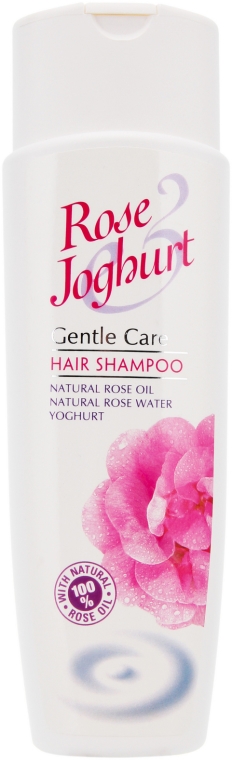 Nawilżający szampon do włosów Róża i jogurt - Bulgarian Rose Rose & Joghurt Shampoo — Zdjęcie N1