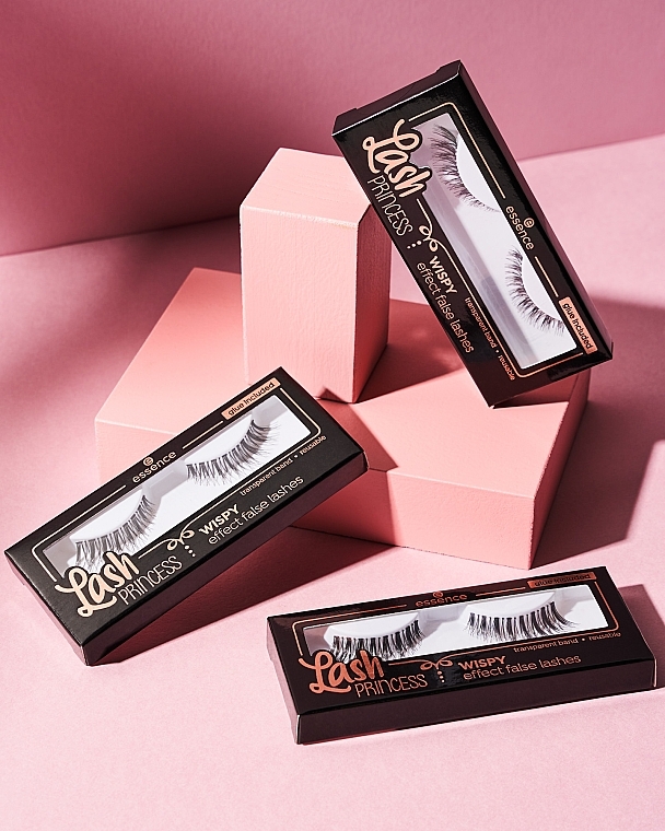 Sztuczne rzęsy na pasku - Essence Lash Princess Wispy Effect False Lashes — Zdjęcie N4