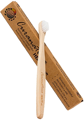 Bambusowa szczoteczka do zębów - Curanatura Health Soft — Zdjęcie N1