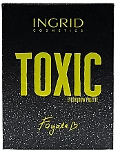 Paleta cieni do powiek - Ingrid Cosmetics x Fagata Toxic Eyeshadow Palette — Zdjęcie N2