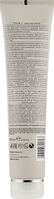 Maska do głębokiej regeneracji Faza 2	 - Emmebi Italia Zer035 Sealing Mask — Zdjęcie N2