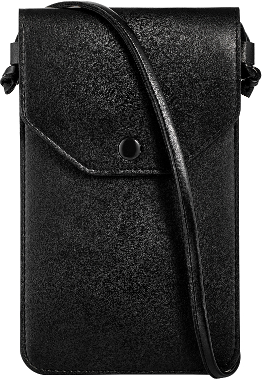 Etui na telefon, czarne, Cross - MAKEUP Phone Case Crossbody Black — Zdjęcie N4