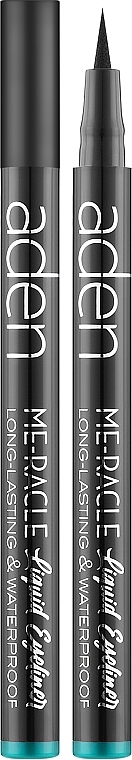 Eyeliner w pisaku - Aden Cosmetics Me-Racle Liquid Eyeliner — Zdjęcie N1