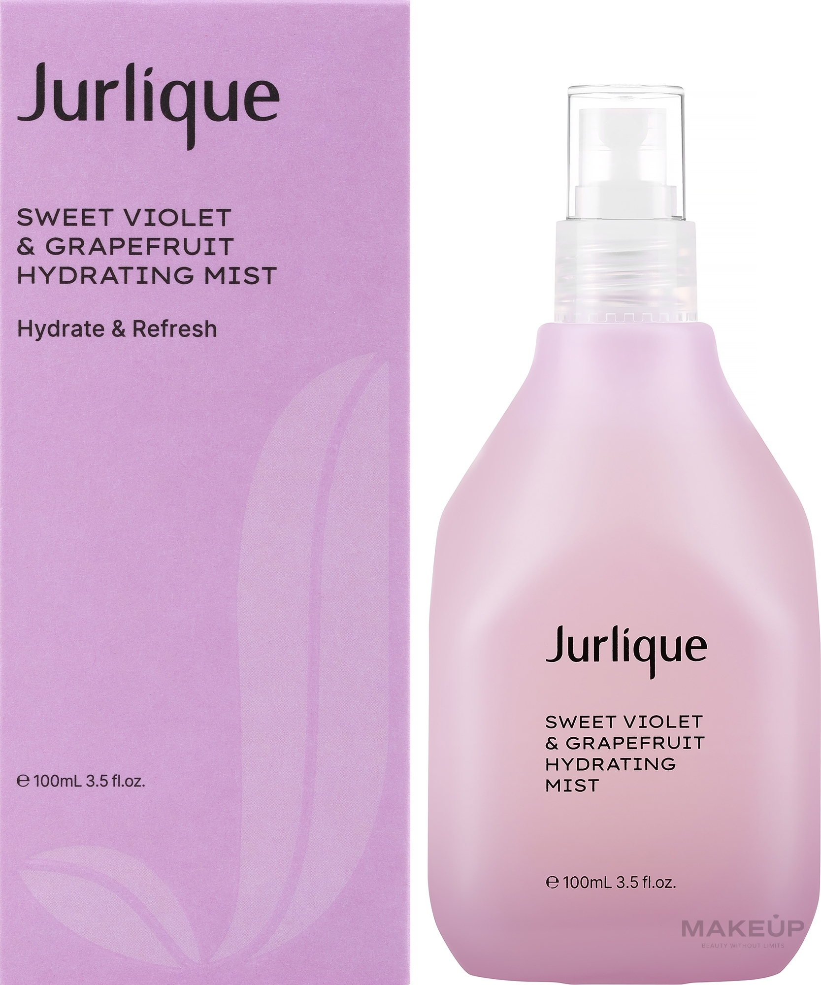 Nawilżająca mgiełka do twarzy z ekstraktem z fiołka i grejpfruta - Jurlique Sweet Violet & Grapefruit Hydrating Mist — Zdjęcie 100 ml