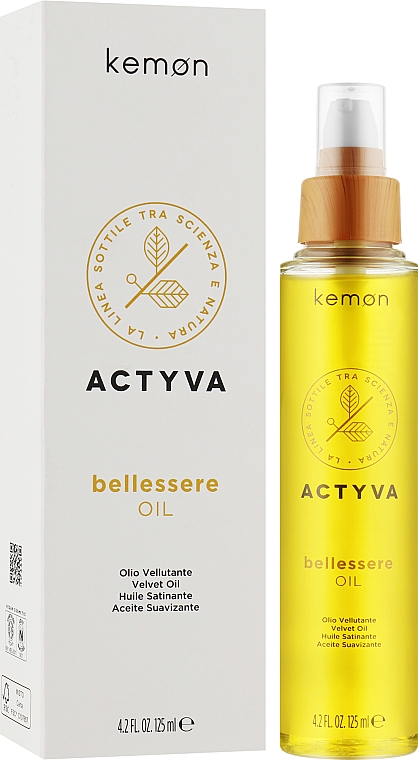 Kosmetyczny olejek - Kemon Actyva Bellessere Oil — Zdjęcie N5