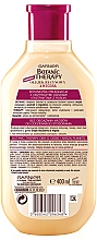Szampon wzmacniający do włosów osłabionych i łamliwych Olejek rycynowy & migdał - Garnier Botanic Therapy Castor Oil And Almond — Zdjęcie N7