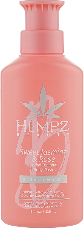 Żel pod prysznic Słodki jaśmin i róża - Hempz Sweet Jasmine & Rose Body Wash — Zdjęcie N1