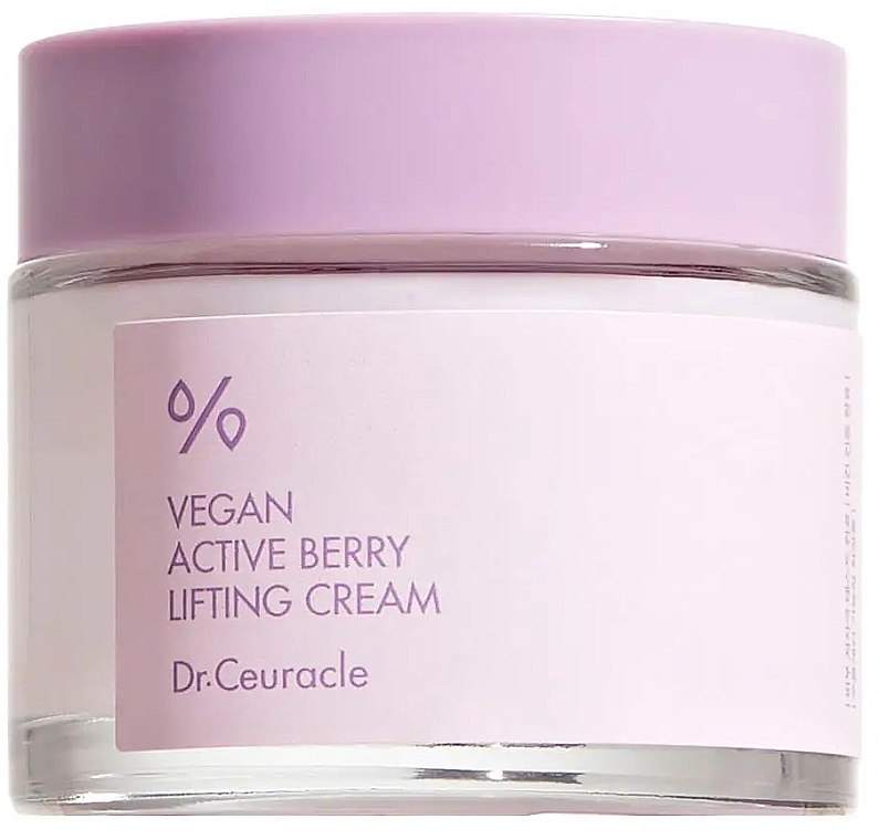 Krem liftingujący z resweratrolem i ekstraktem z żurawiny - Dr.Ceuracle Vegan Active Berry Lifting Cream — Zdjęcie N1