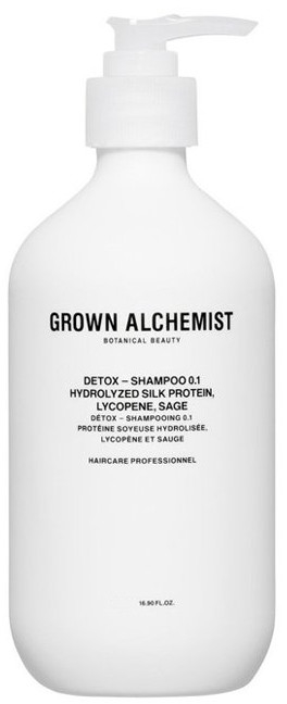 Detoksujący szampon do włosów - Grown Alchemist Detox Shampoo Hydrolyzed Silk Protein, Lycopene, Sage — Zdjęcie N1