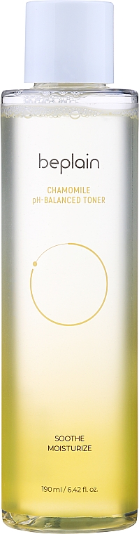 Kojący tonik nawilżający z rumiankiem do twarzy - Be Plain Chamomile pH-Balanced Toner — Zdjęcie N1