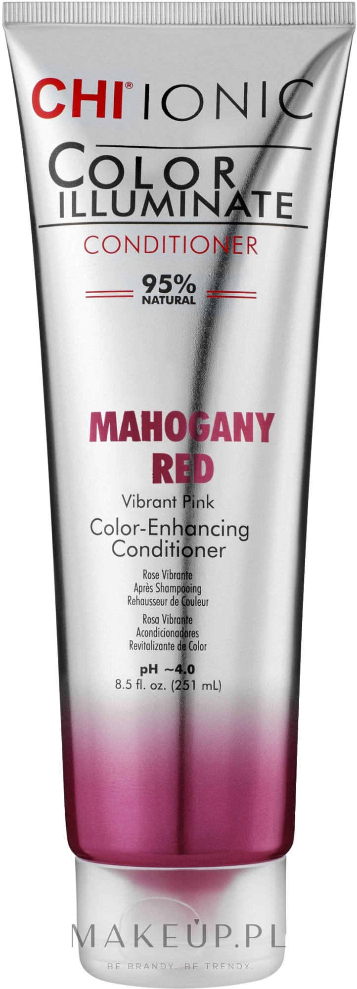 Odżywka koloryzująca - CHI Ionic Color Illuminate Conditioner — Zdjęcie Mahogany Red