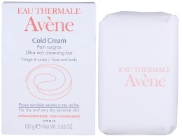 Kup Odżywcza kostka do mycia twarzy i ciała - Avene Peaux Seches Cold Cream Soap