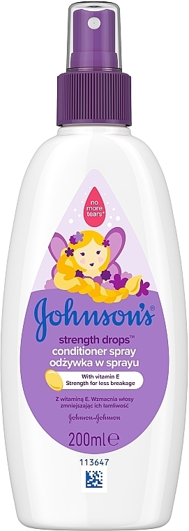 Wzmacniająca odżywka w sprayu dla dzieci - Johnson’s® Baby Strength Drops — Zdjęcie N1