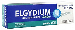Kup Pasta do zębów do ochrony jamy ustnej, 7-12 lat Słodka mięta - Elgydium Junior