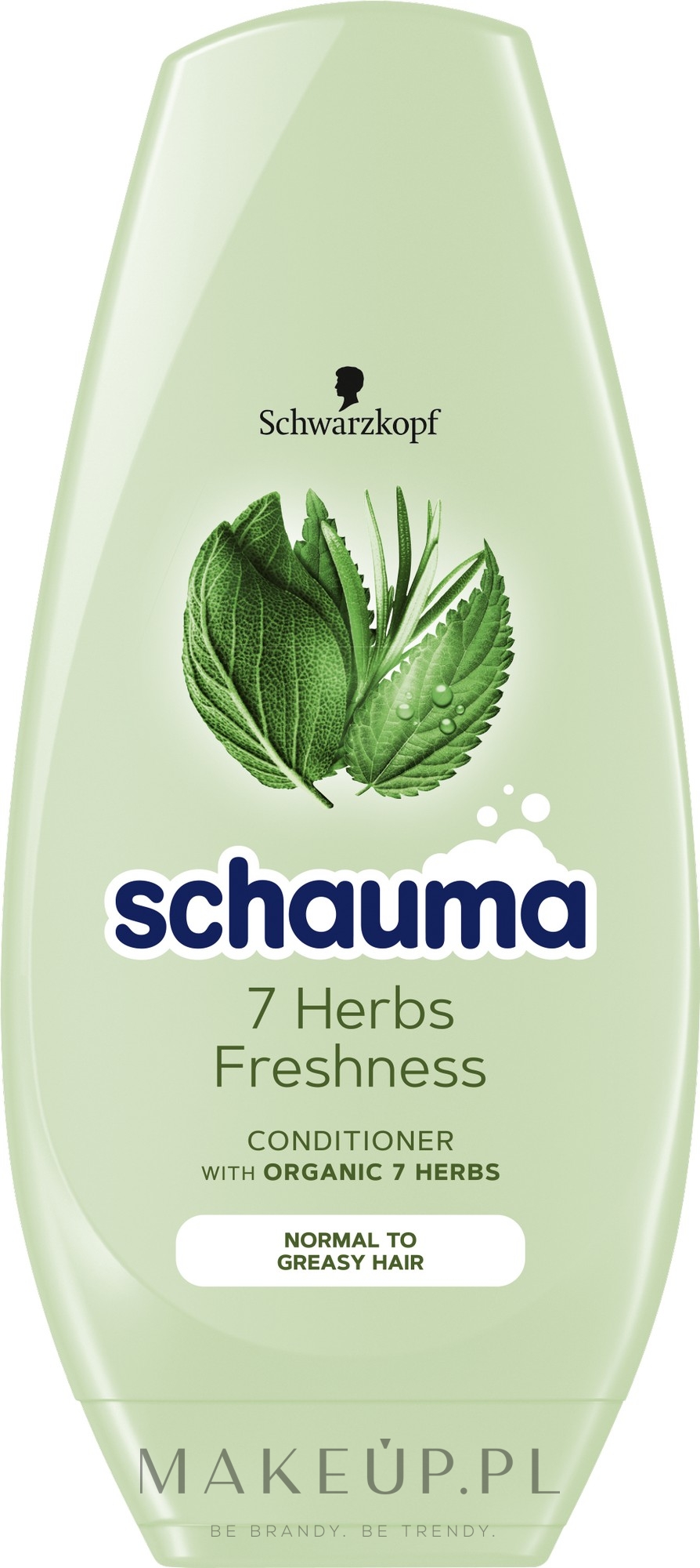 Odżywka do włosów przetłuszczających się i normalnych - Schwarzkopf Schauma 7 Herbs Conditioner — Zdjęcie 250 ml