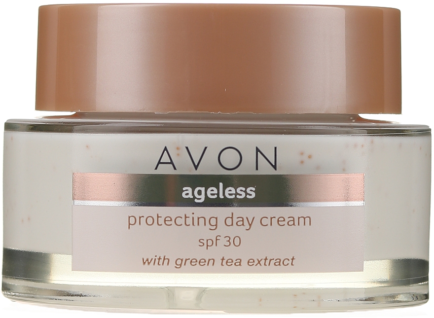 Ochronny krem do twarzy na dzień z ekstraktem z zielonej herbaty - Avon Ageless Protacting Day Cream SPF 30 — Zdjęcie N2