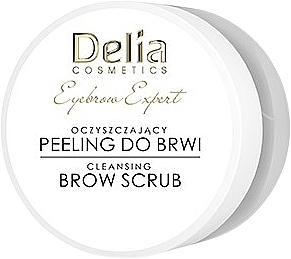 Peeling do brwi - Delia Eyebrow Expert Cleansing Brow Scrub — Zdjęcie N2