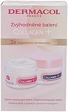 Zestaw - Dermacol Collagen+ (d/f/cr/50ml + n/f/cr/50ml) — Zdjęcie N1