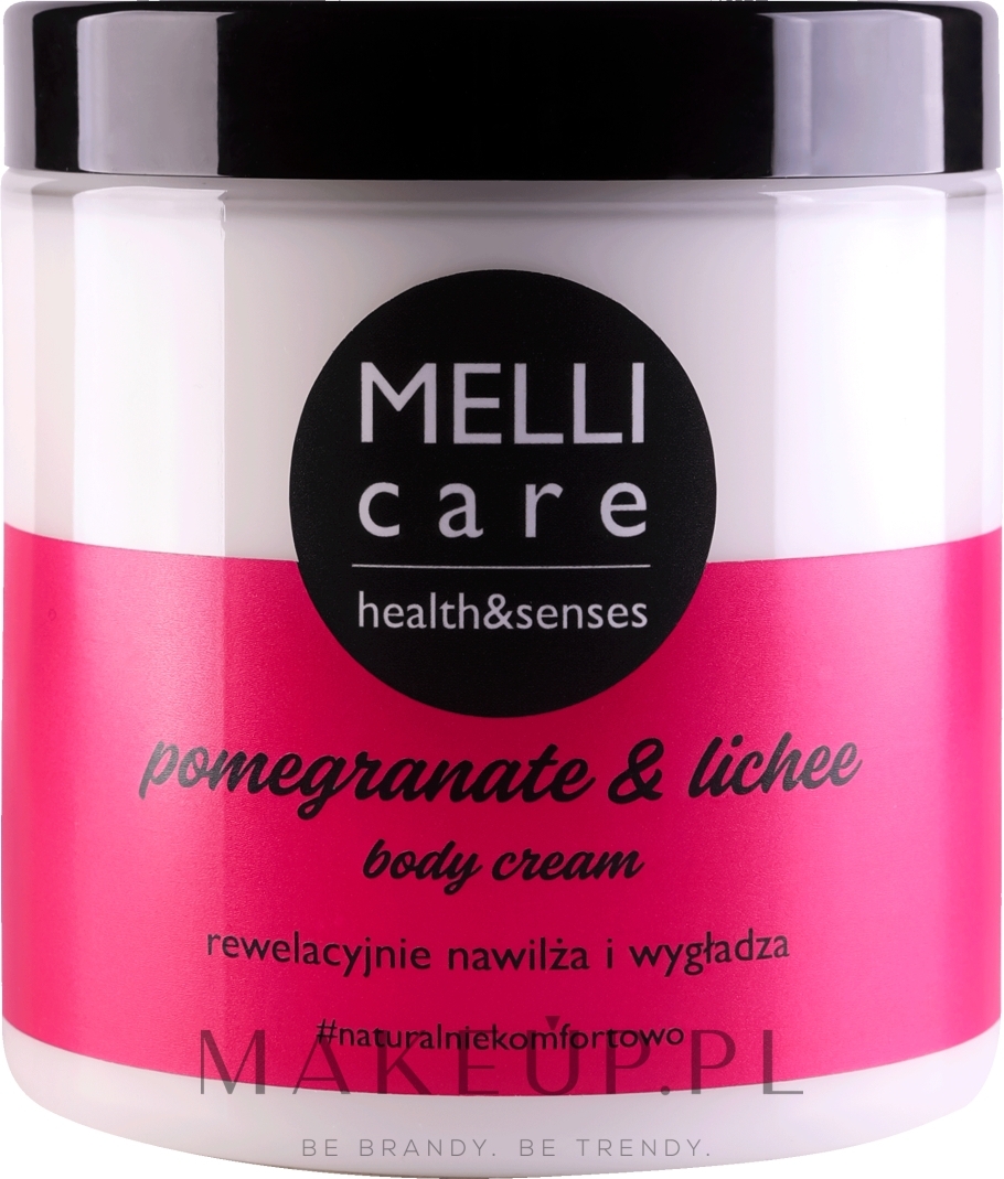 Krem do ciała Granat i liczi - Melli Care Pomegranate&Lichee Body Cream — Zdjęcie 250 ml