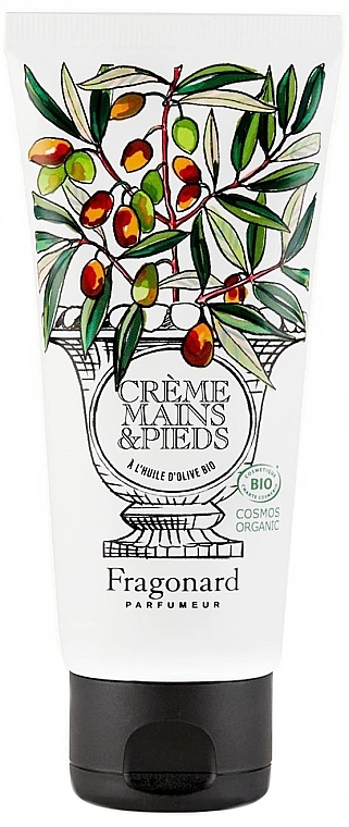 Krem do rąk i stóp - Fragonard Olive Oil Hand & Foot Cream — Zdjęcie N1