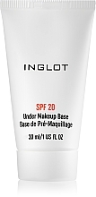 Baza do makijażu - Inglot Under Makeup Base SPF20 — Zdjęcie N2