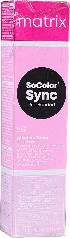 PRZECENA! Toner do włosów - Matrix SoColor Sync Alkaline Toner * — Zdjęcie N4
