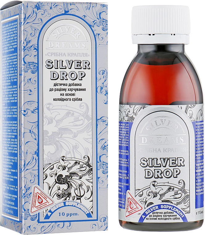 Suplement diety Silver Drop - Dr.Pirogov Silver drop — Zdjęcie N1