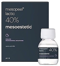 Powierzchowny peeling mleczny 40% - Mesoestetic Mesopeel Lactic 40% — Zdjęcie N1