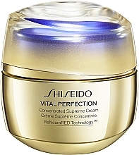 Skoncentrowany krem do skóry dojrzałej - Shiseido Vital Perfection Concentrated Supreme Cream — Zdjęcie N3