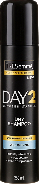 Suchy szampon dodający objętości - Tresemme Day 2 Volumising Dry Shampoo — Zdjęcie N1