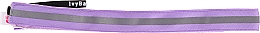 Opaska do włosów, srebrno-liliowa - IvyBands Neon Lilac Reflective Hair Band — Zdjęcie N2