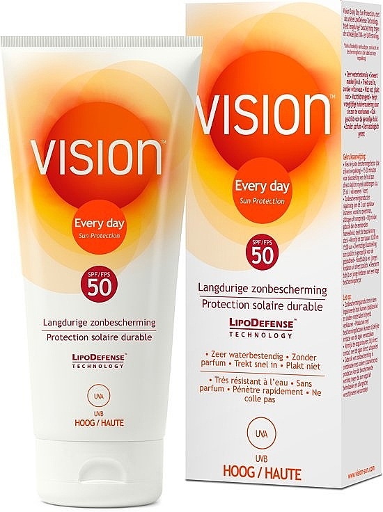 Krem przeciwsłoneczny SPF50 - Vision Every Day Sun Protection SPF50 Sun Cream — Zdjęcie N1