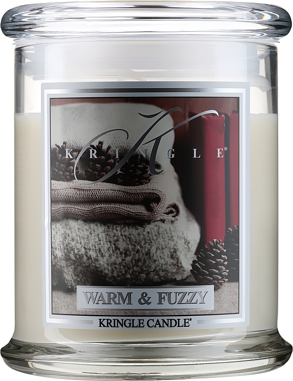Świeca zapachowa w słoiku - Kringle Candle Warm & Fuzzy — Zdjęcie N1