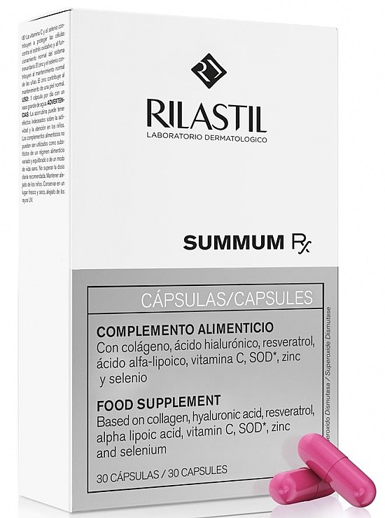 Suplement diety w kapsułkach - Rilastil Cumlaude Summum Rx — Zdjęcie N1