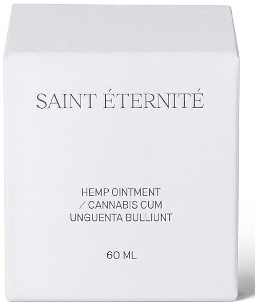 Maść konopna do twarzy i ciała - Saint Eternite Hemp Ointment Face And Body — Zdjęcie N2