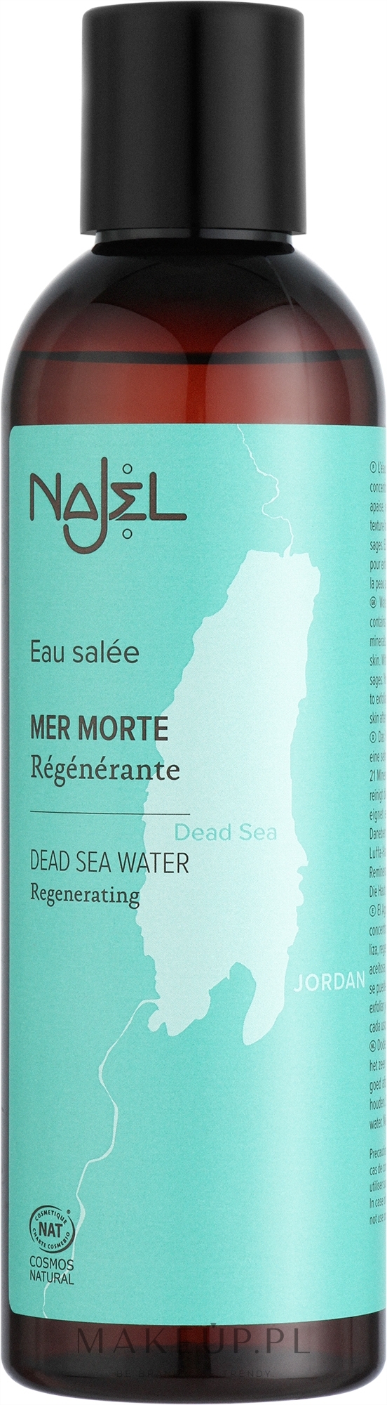 Regenerująca woda z Morza Martwego - Najel Dead Sea Concentrated Regenerating Water — Zdjęcie 200 ml